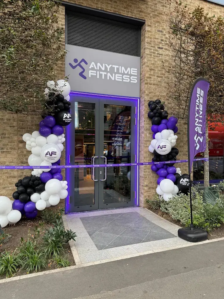 Entrance to Anytime Fitness Woodberry Down